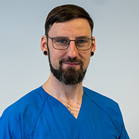 Porträt Lars Dufeldt, Fachbereichsleiter für pneumologische Langzeitrehabilitation der ZBI Gruppe